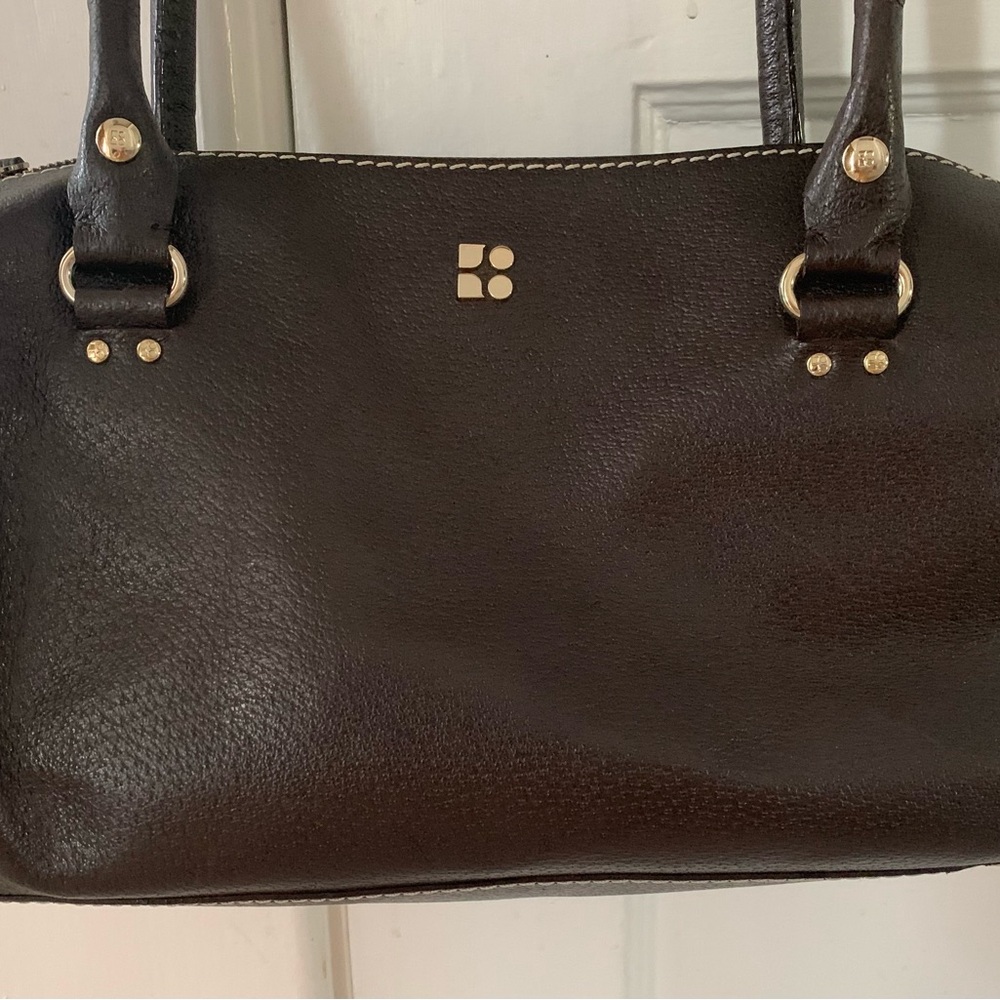 Vintage Perfect for Fall Kate Spade Dot Noel Satchel/Purse.  EUC!!!